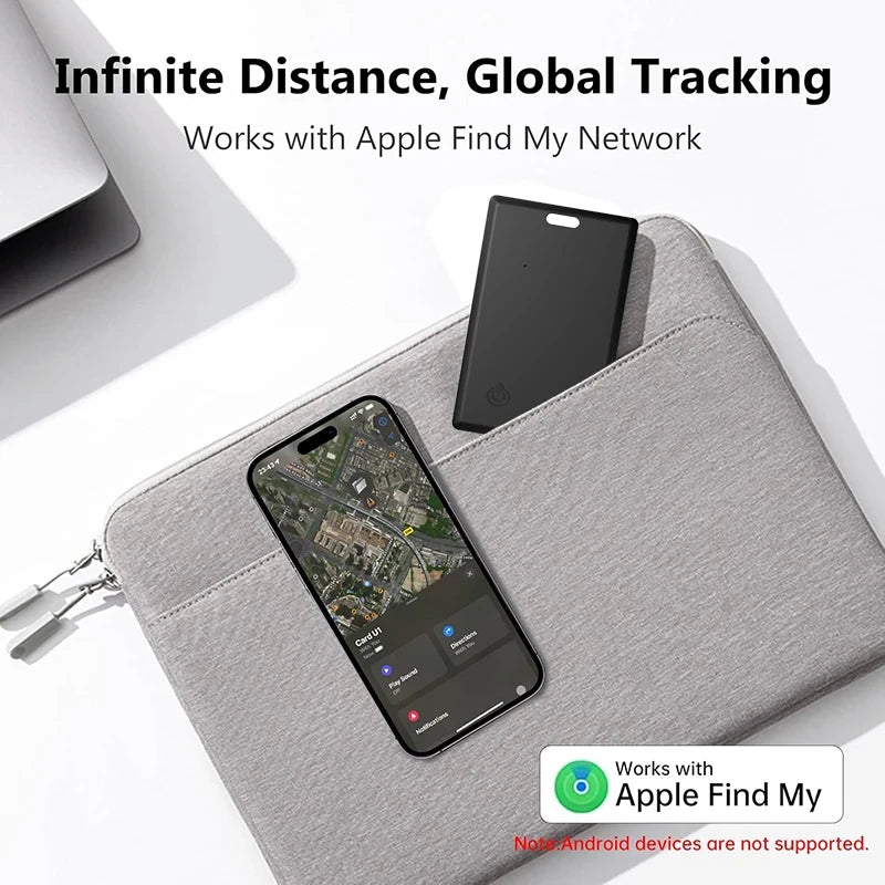Ultra-Thin Wallet Tracker Card